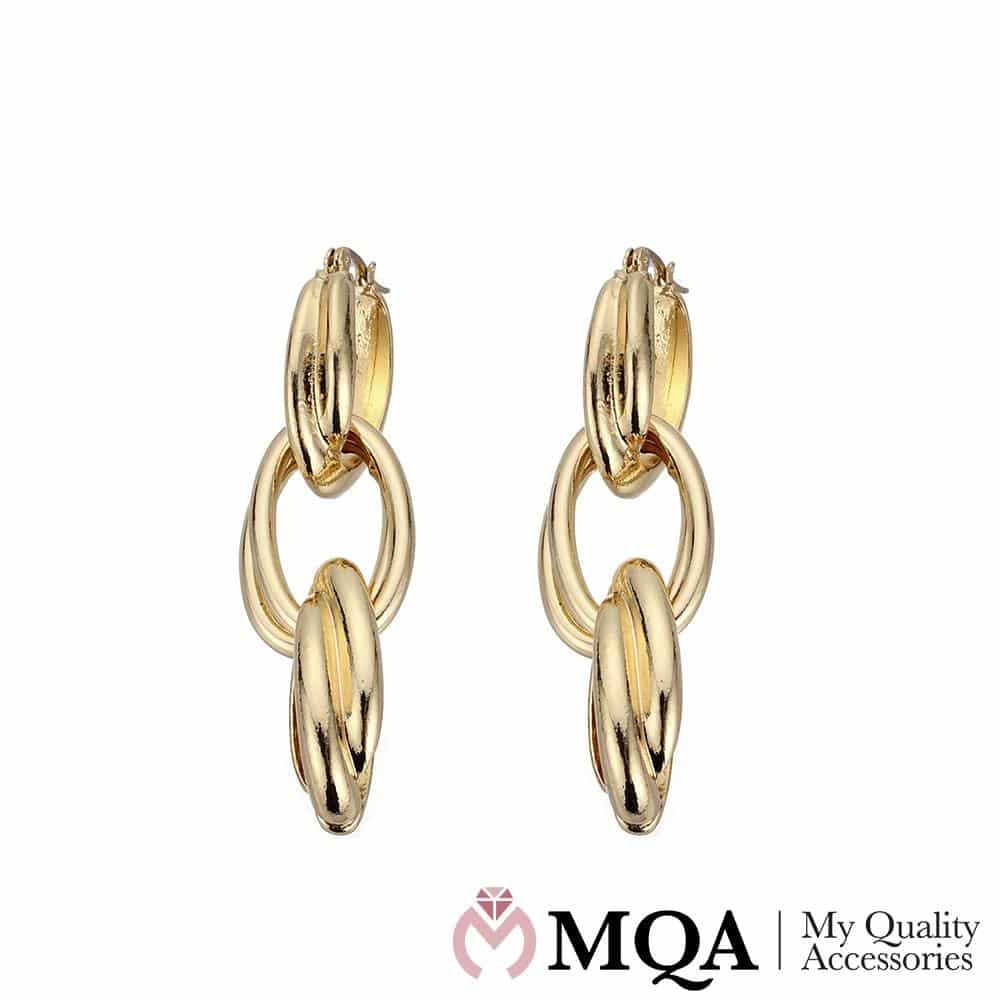 Långkedjiga örhängen