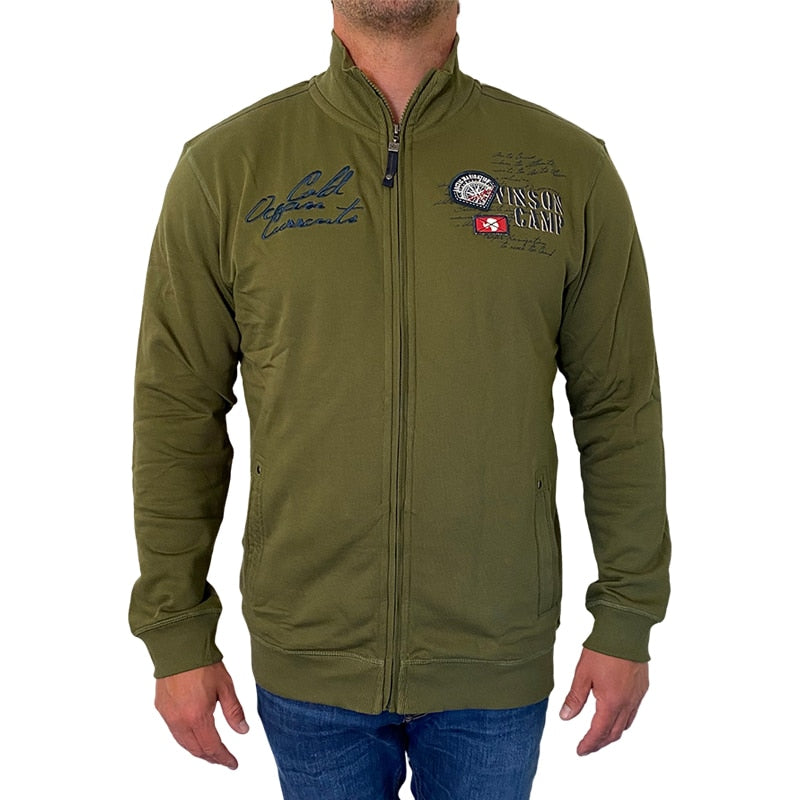 Sweatshirt Winter Moss fra Vinson Camp i grön