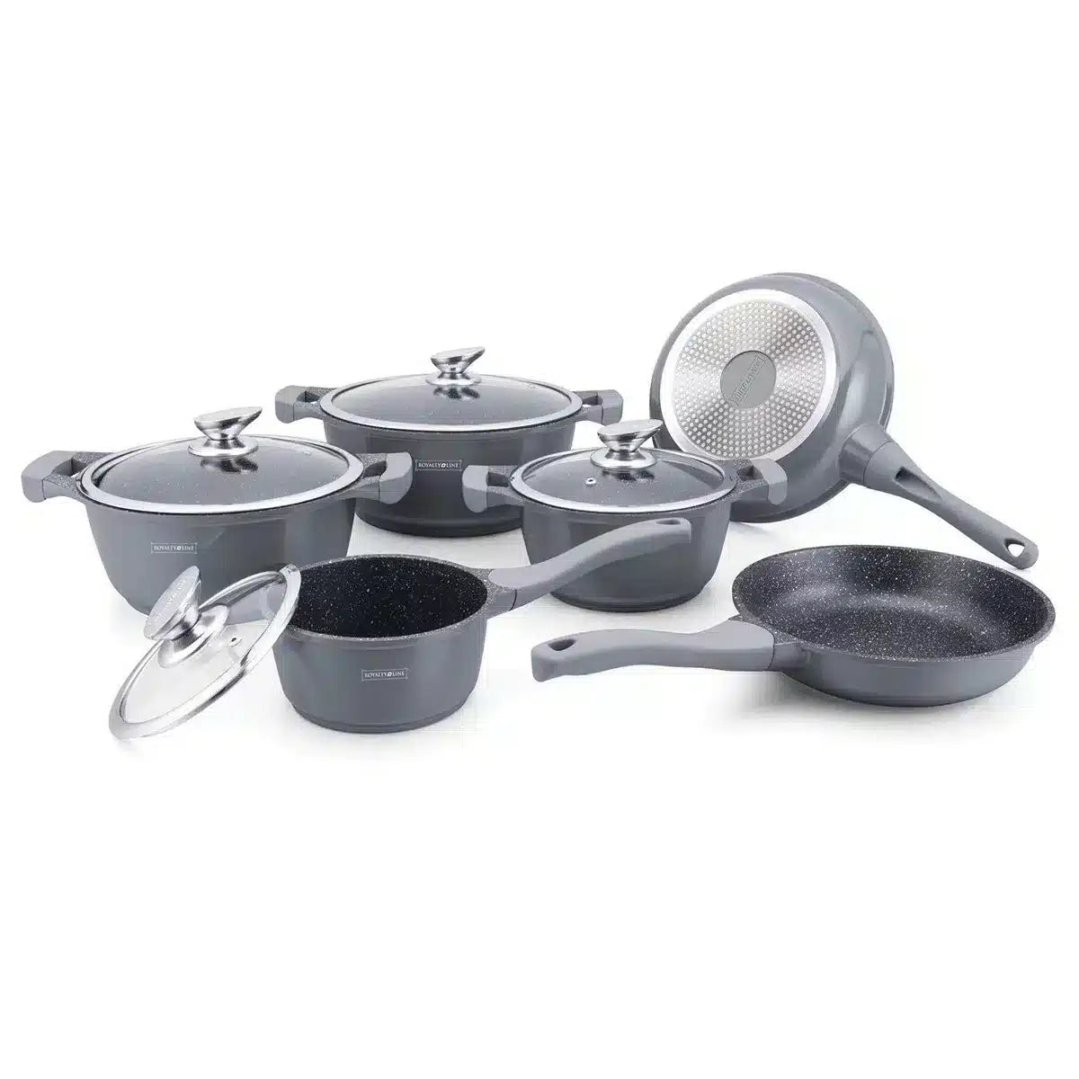 Royalty Line Gryt-set i aluminium (10 stycken)