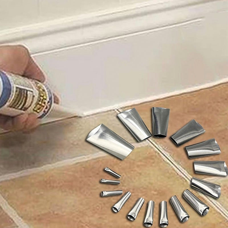 Fogmunstycken / patronspetsar 14st rostfritt stål storlek 5-35 mm