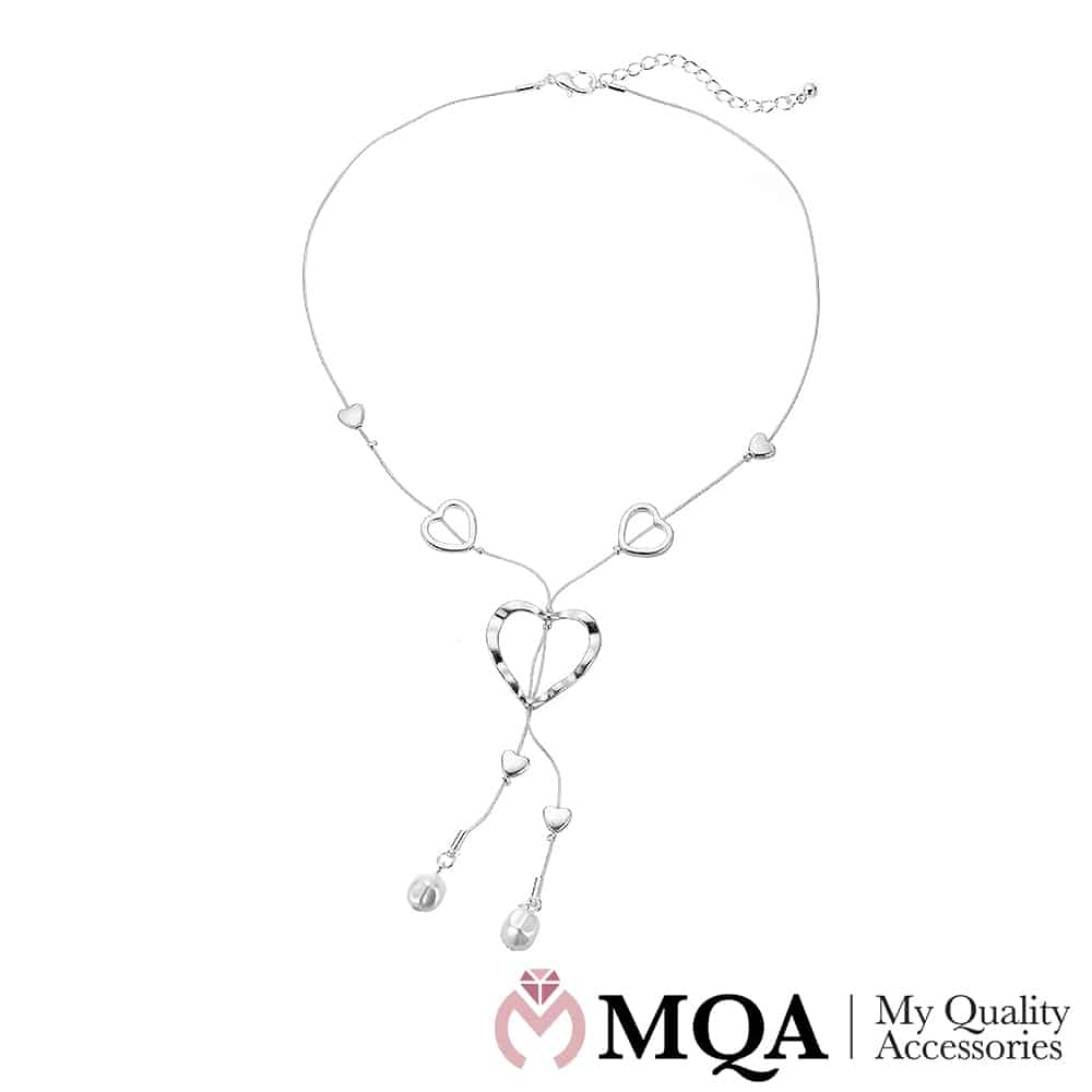 Halsband silverfärgade