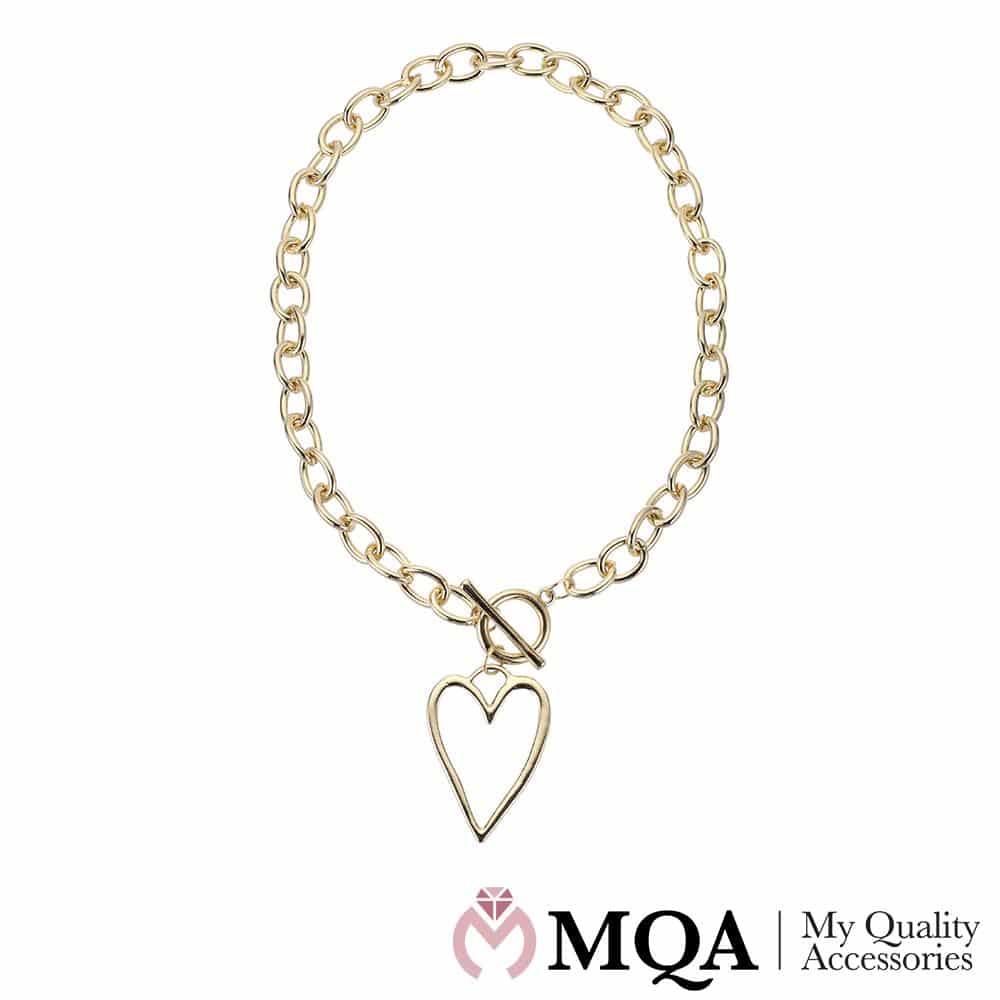 Halsband guldfärgat