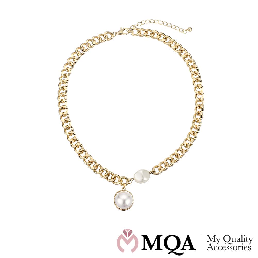 Halsband guldfärgat