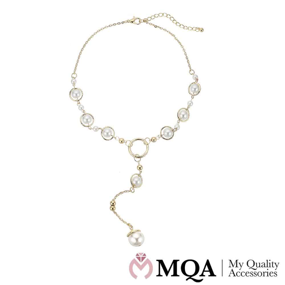 Halsband guldfärgat