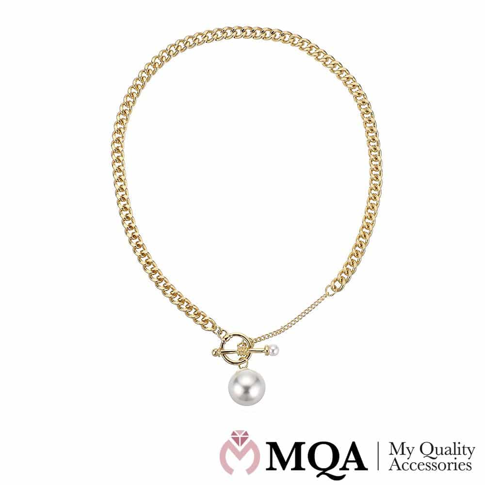 Halsband guldfärgat