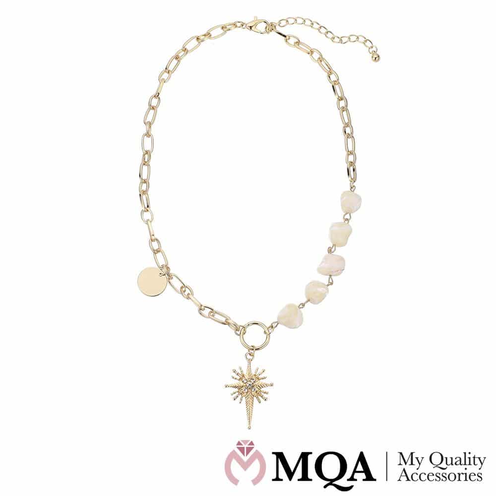 Halsband guldfärgat