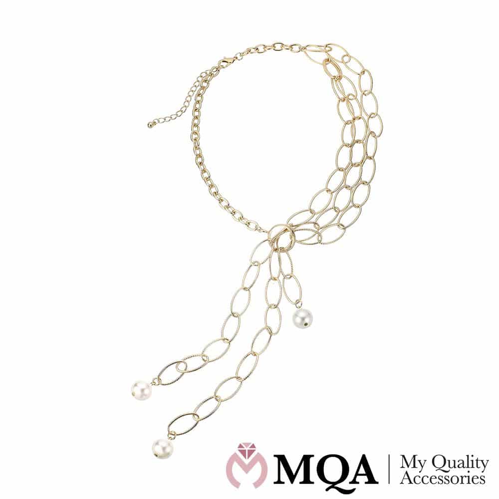 Halsband guldfärgat