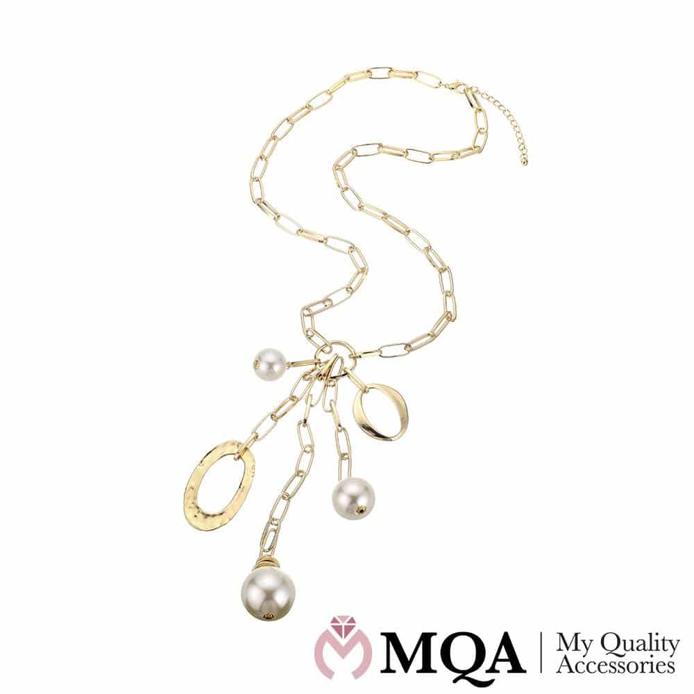 Halsband guldfärgat