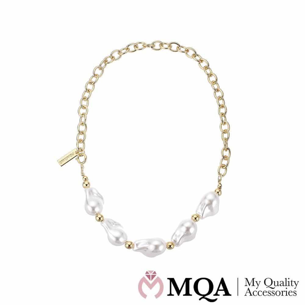 Halsband guldfärgat