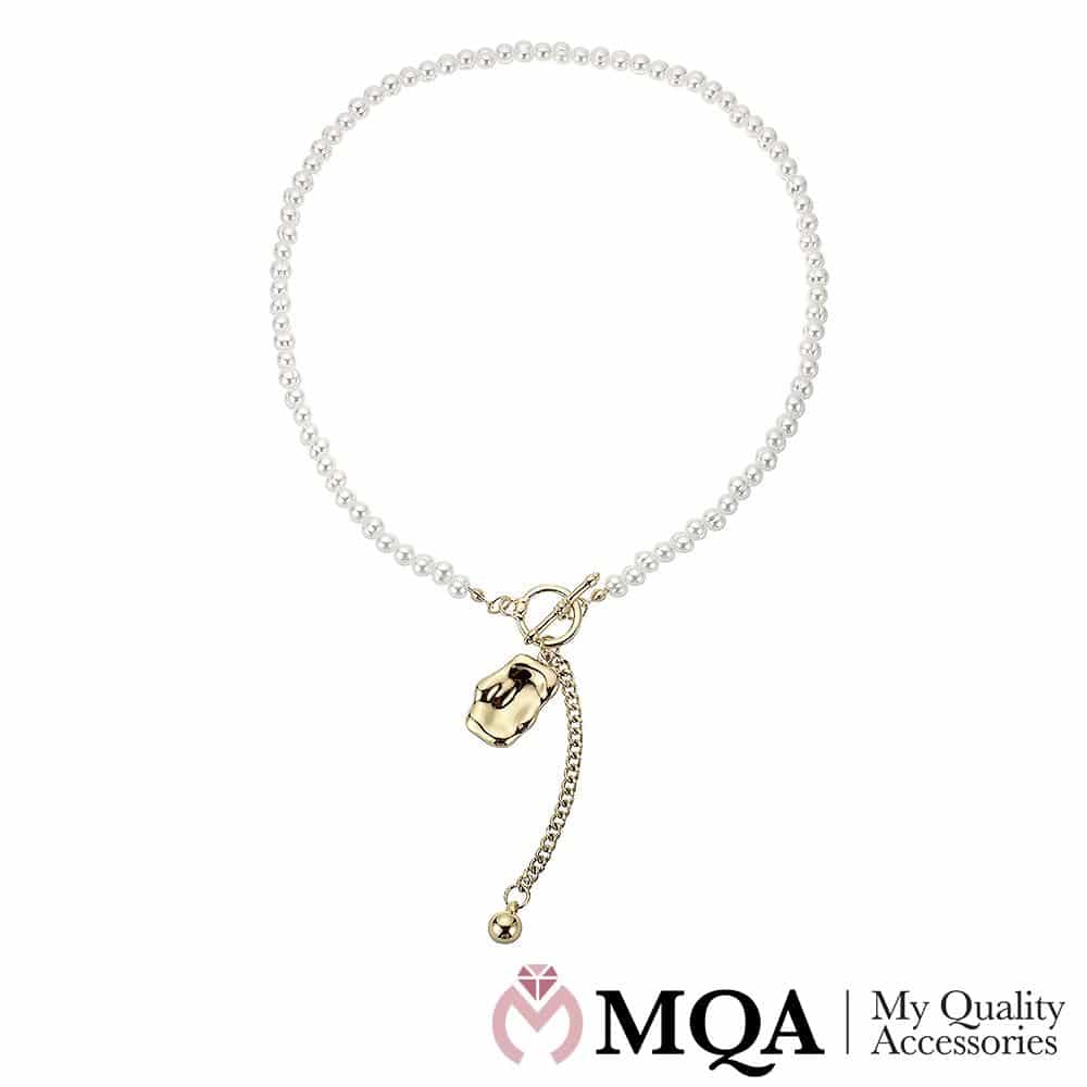 Halsband guldfärgat