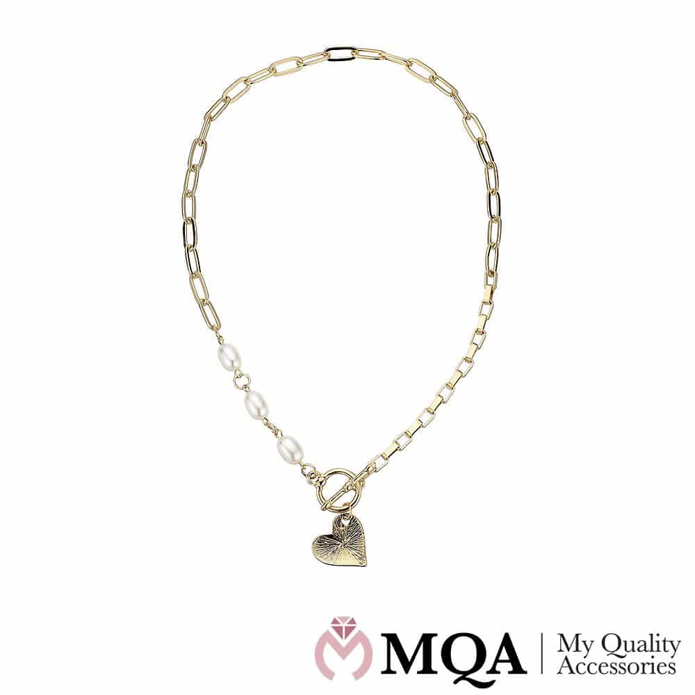 Halsband guldfärgat