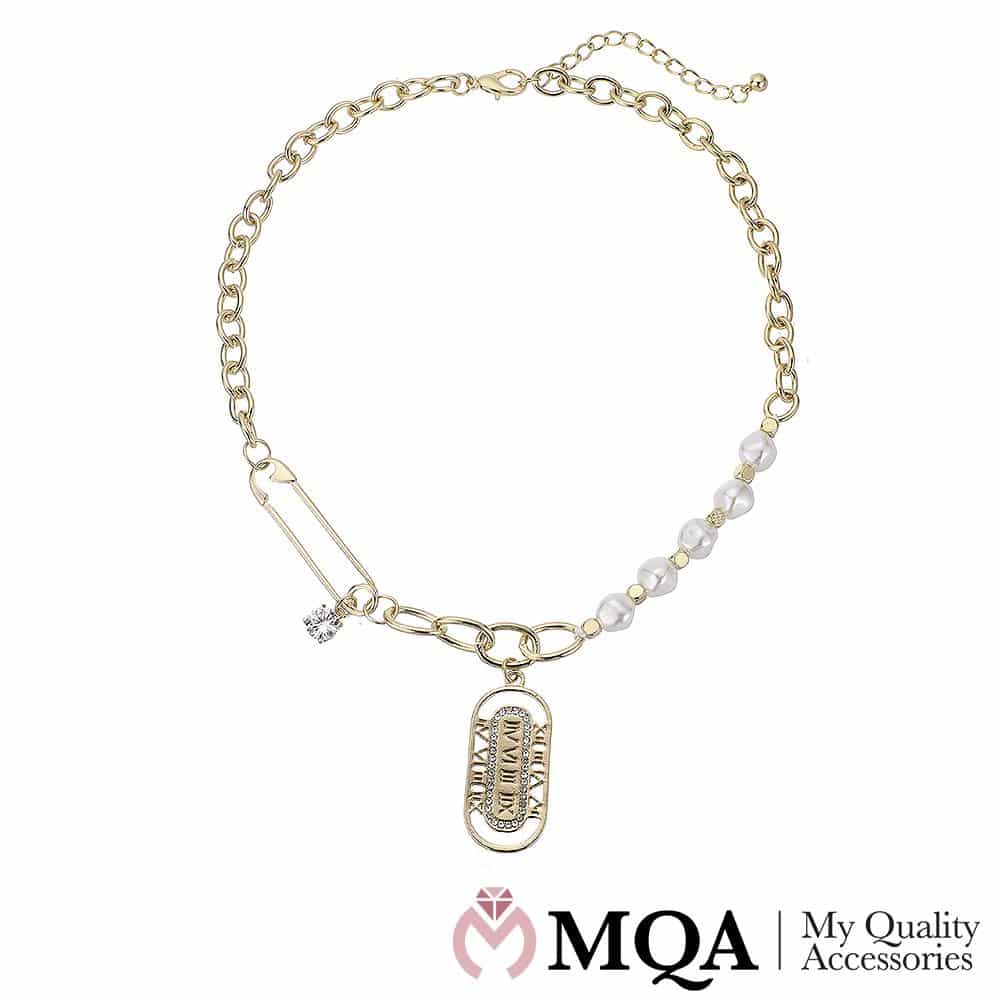 Halsband guldfärgat