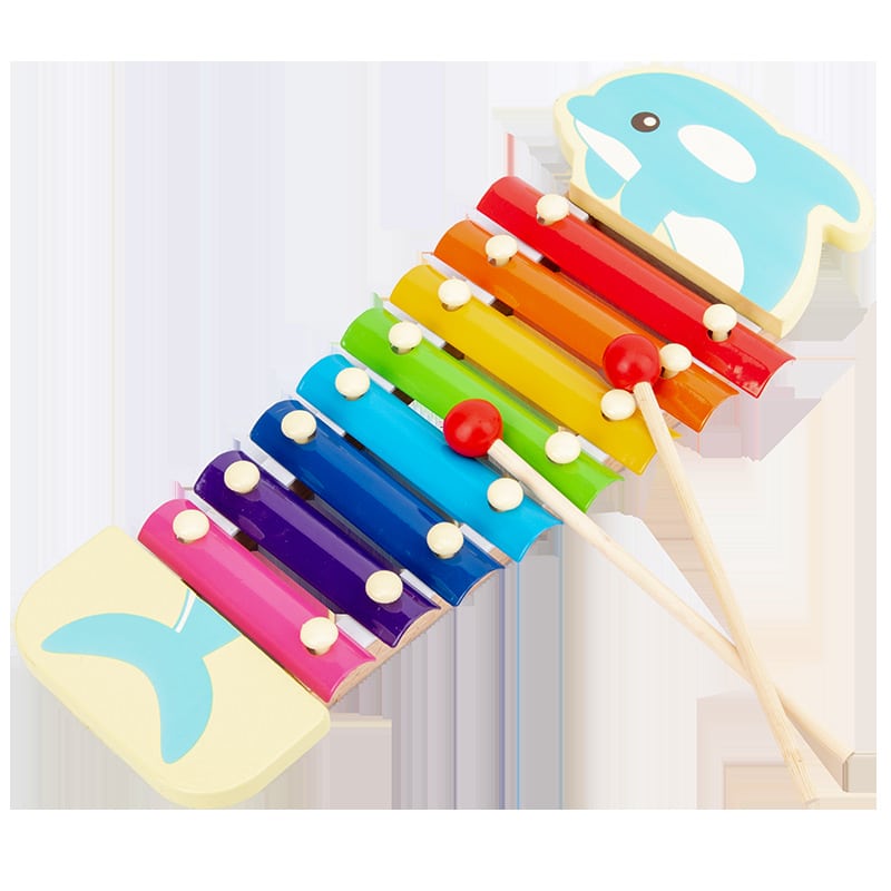 Träleksaker - Xylofon i många färger tidlös klassiker