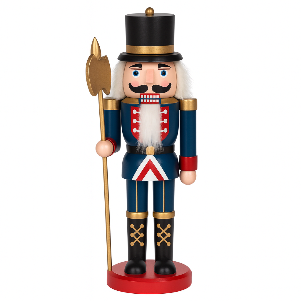 Nötknäpparfigurer i trä – 24 cm – 4 olika figurer