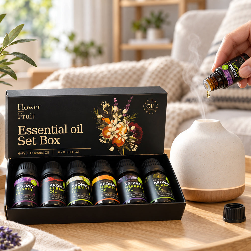 Eteriska oljor för diffuser – 6 blommiga dofter för aromaterapi
