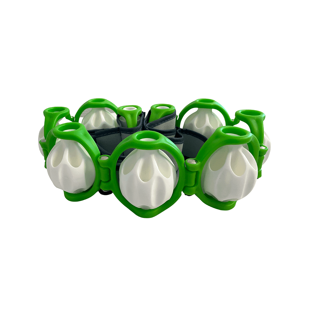 Massagebollrep (horisontell massage)