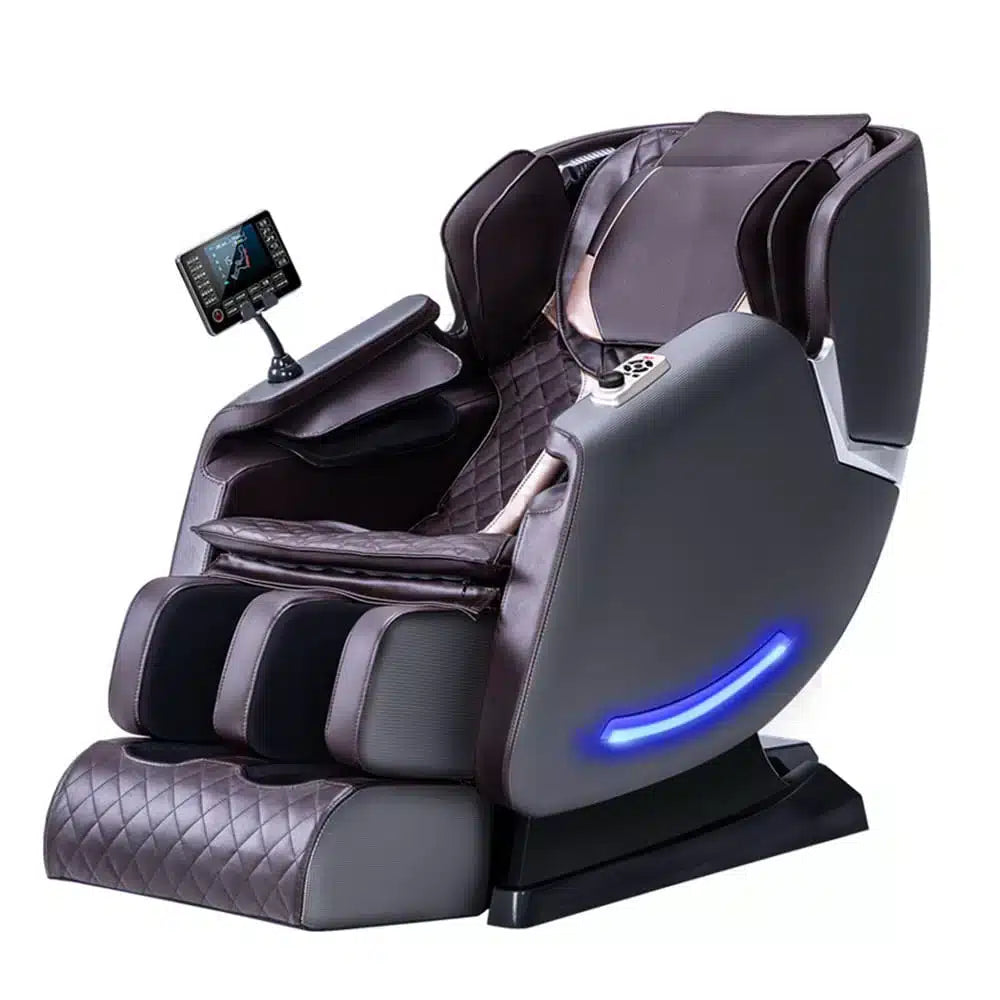 Massagestol 4D Lyx+ med SL-teknik, Värmeterapi, Röstkontroll & Touchskärm