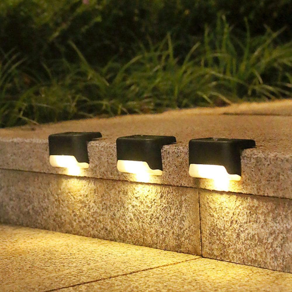 LED-solcellsstegsljus för trappor