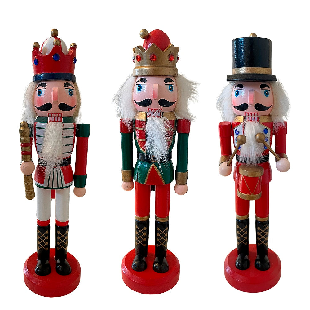 Nötknäpparfigurer i Trä - 24 cm, 1 st. - välj mellan 3 figurer -