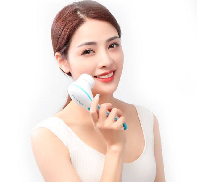 Elektrisk Ansiktsborste med 2 borstar - modell Spin Spa