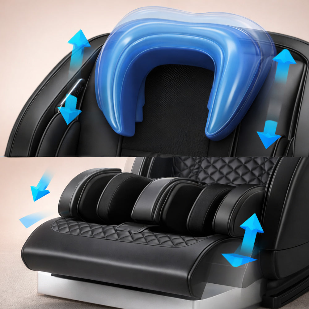 Lyxig massagestol – med Zero Gravity, värme och helkroppsmassage – modell 988E