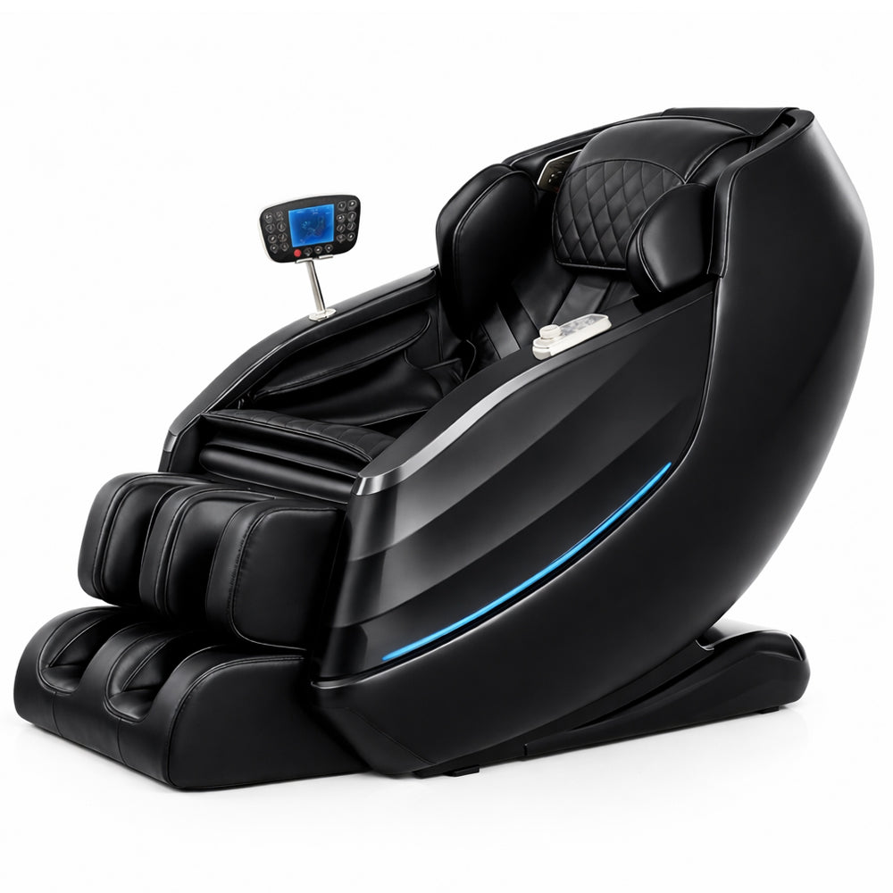 Lyxig 2D-massagestol med automatisk kroppsskanning, Zero Gravity och värme i ben och ländrygg