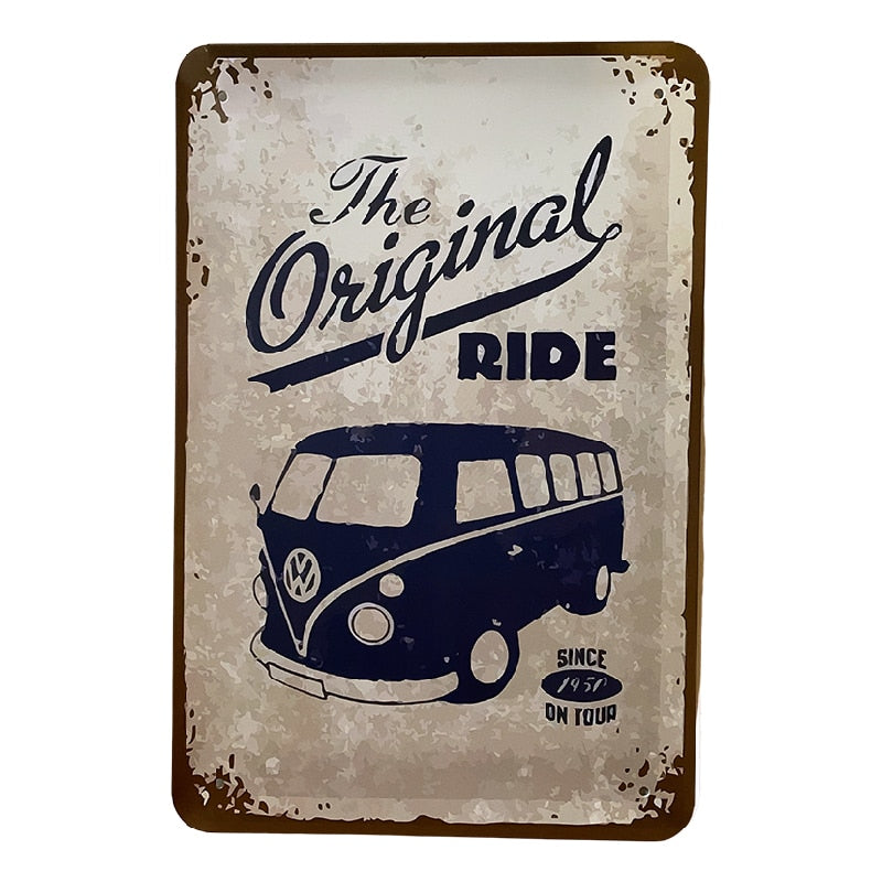 Metallskylt - The Original ride