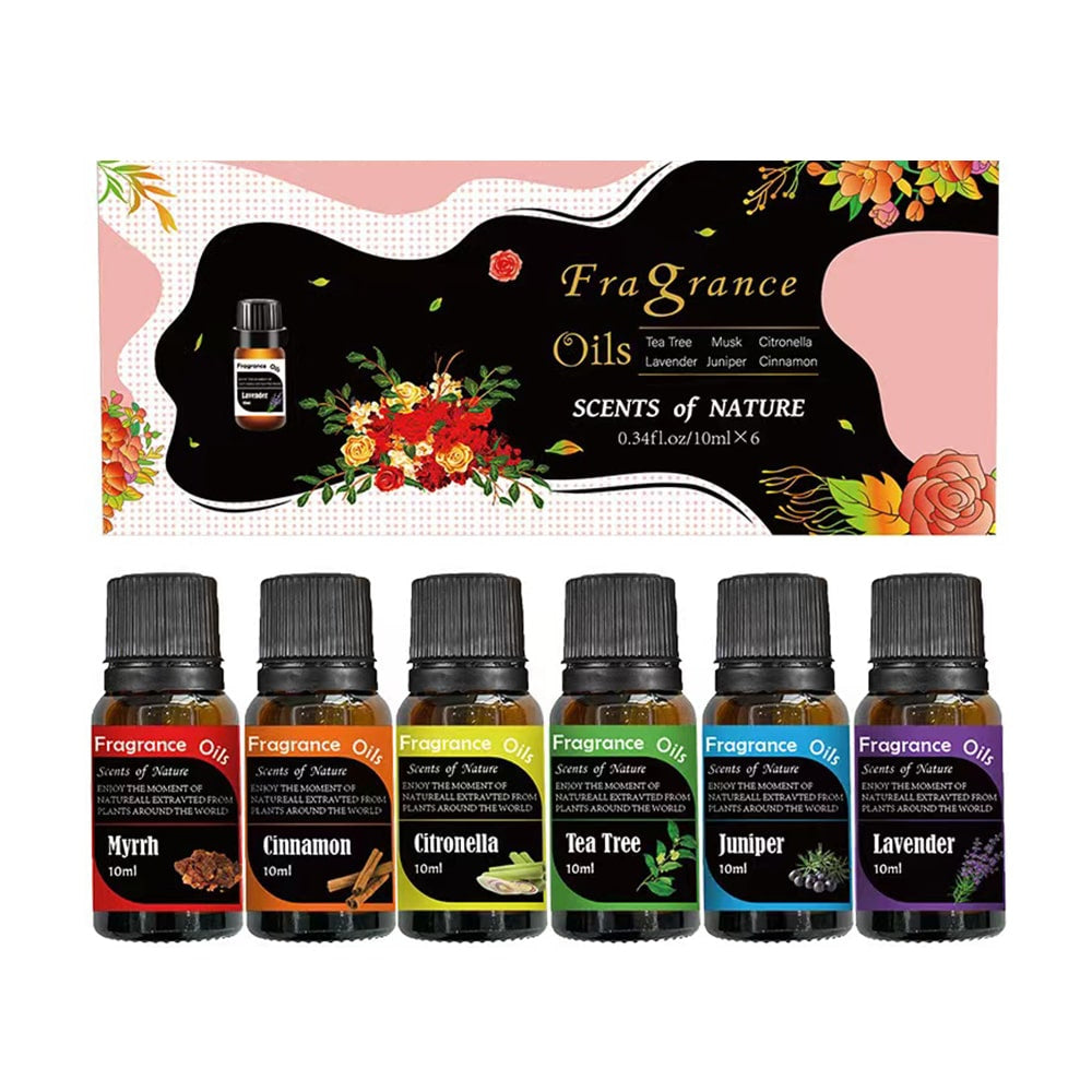 Eteriska oljor för diffuser – 6 naturliga dofter för aromaterapi