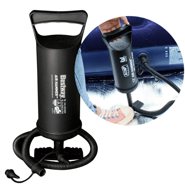 Luftpump för baddjur