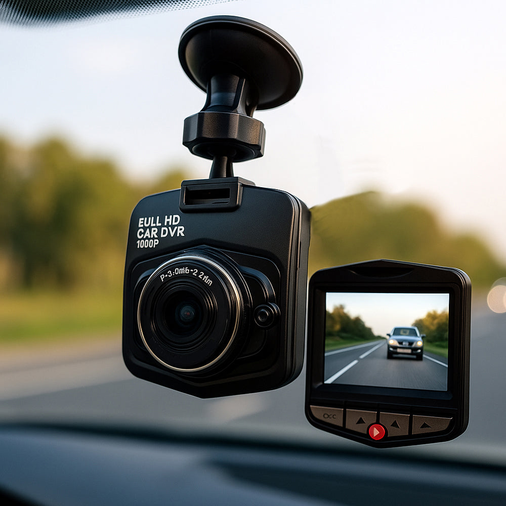 Bilkamera/Dashcam 2,4" skärm (Full HD 1080)