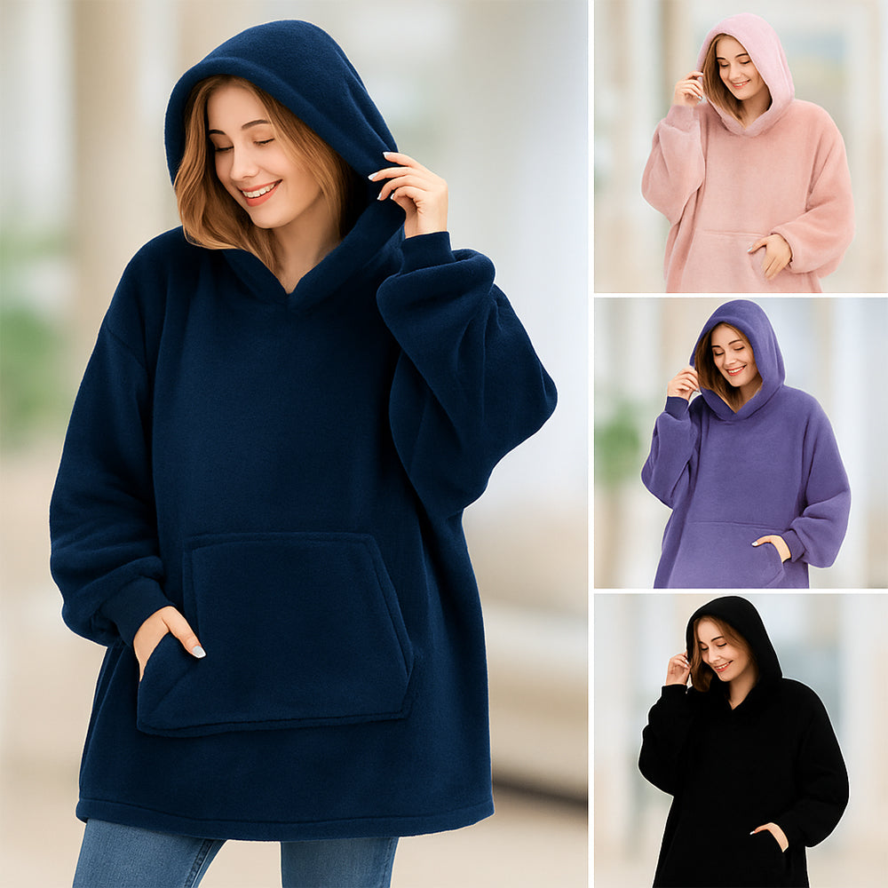 Oversized Hoodie Filt – den ultimata mysen och komforten!