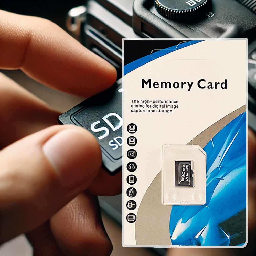 MicroSDHC Minneskort 8GB, 16GB, 32GB och 64GB