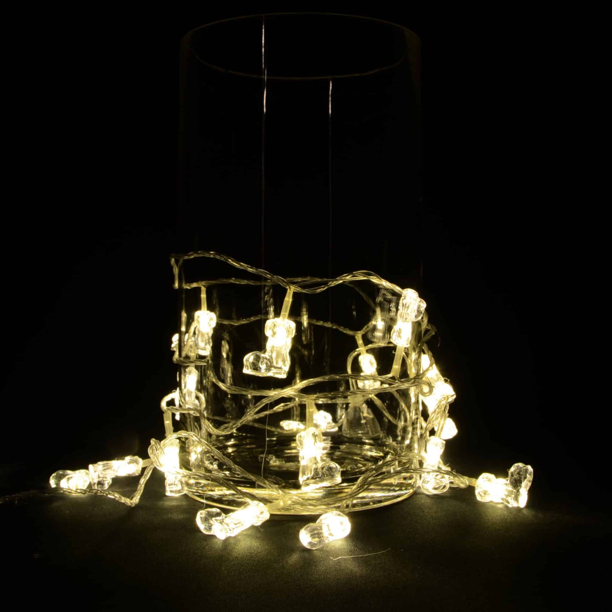 ljuskedja med tomtestövlar