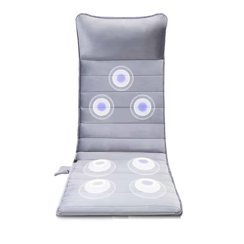 Massagekudde med 7 massagehuvuden och värmefunktion