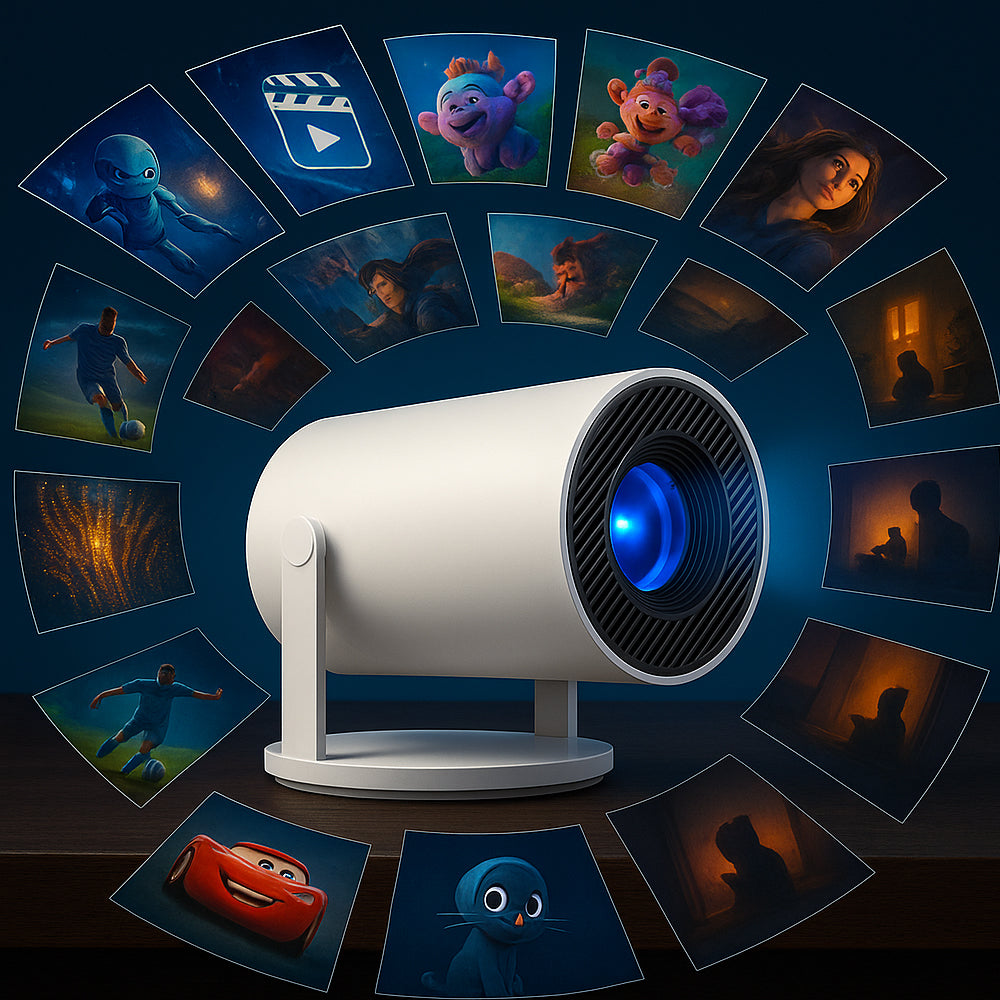 Miniprojektor – hemmets lilla biograf