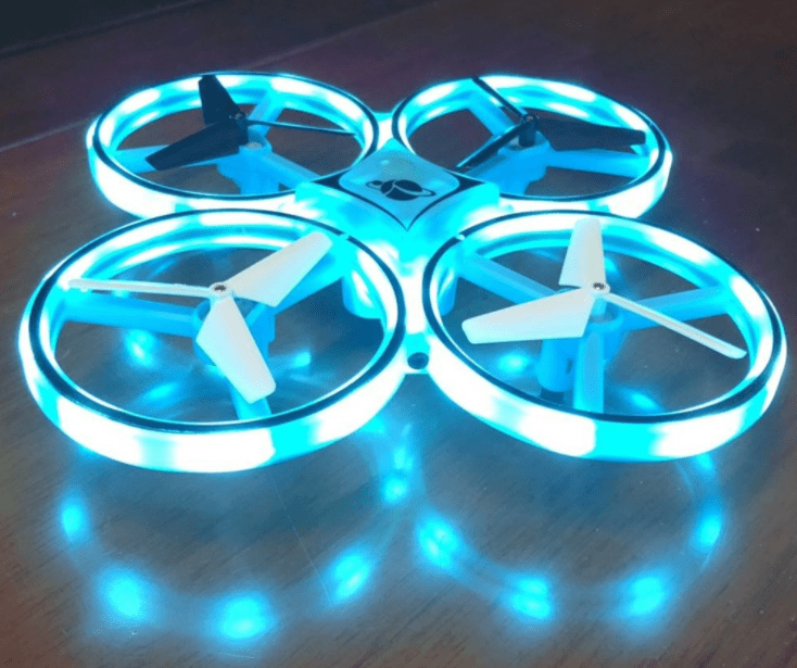 Drönare handstyrd Quadcopter (Gyro & LED)