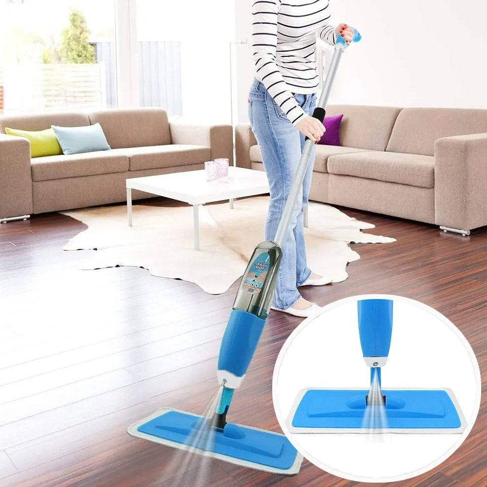 Mikrofibergolvmopp med integrerad vattentank