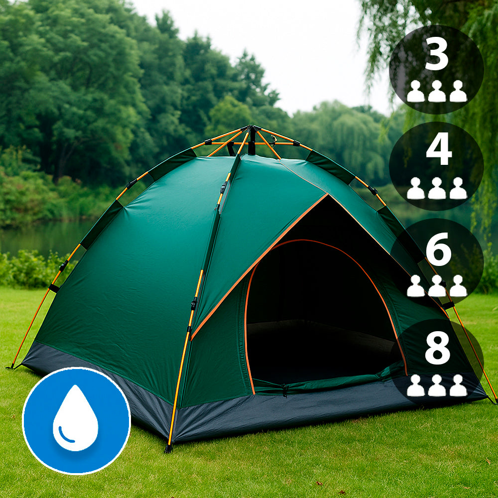 Quick-Up Tält för 3–8 personer
