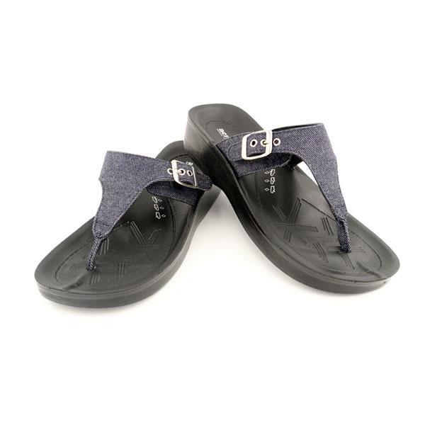 Blue kanvas Aerosoft sandale