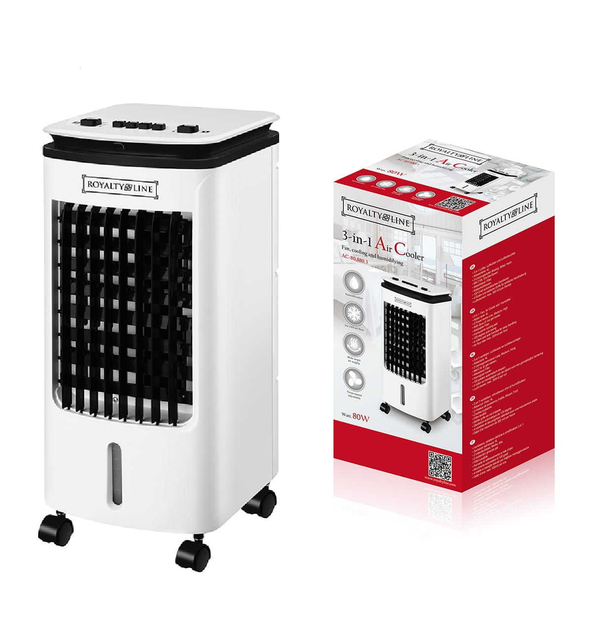 3-i-1 Air Cooler från Royalty Line