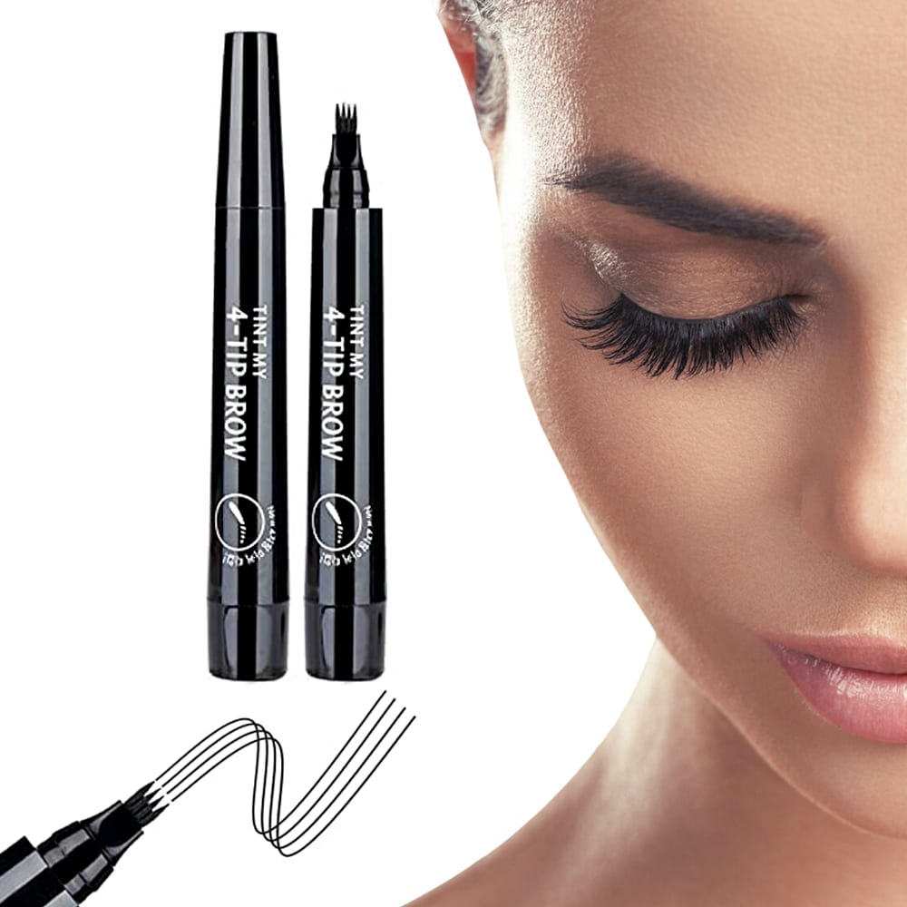 Ögonbrynspenna - 4-punkts - för att markera ögonbryn -