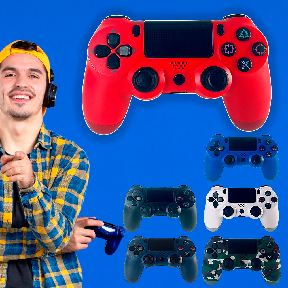 PS4 Trådlös Kontroller med Touchpad och Vibration