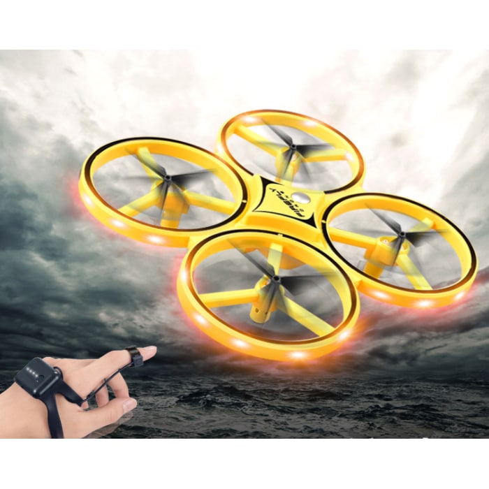 Drone handstyrd Quadcopter (med LED-lampor och cool loop-funktion)