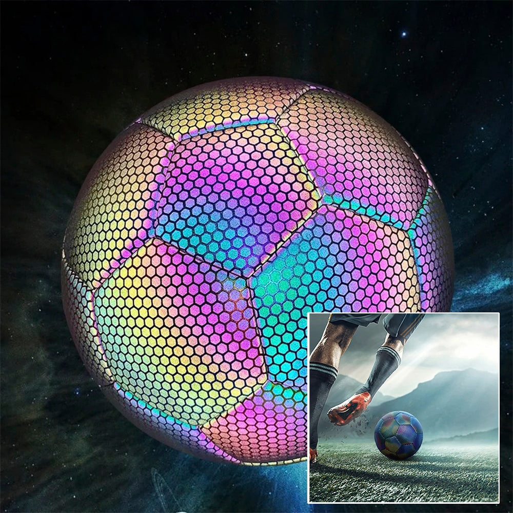 Reflekterande fotboll - storlek 4 och 5 -