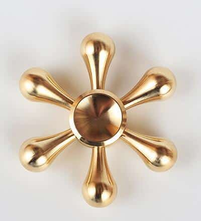 Fidget Spinner Gold Drops