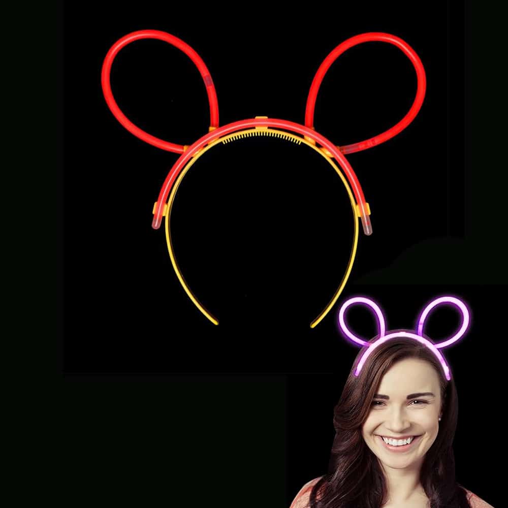 Självlysande Hårband - flera färger