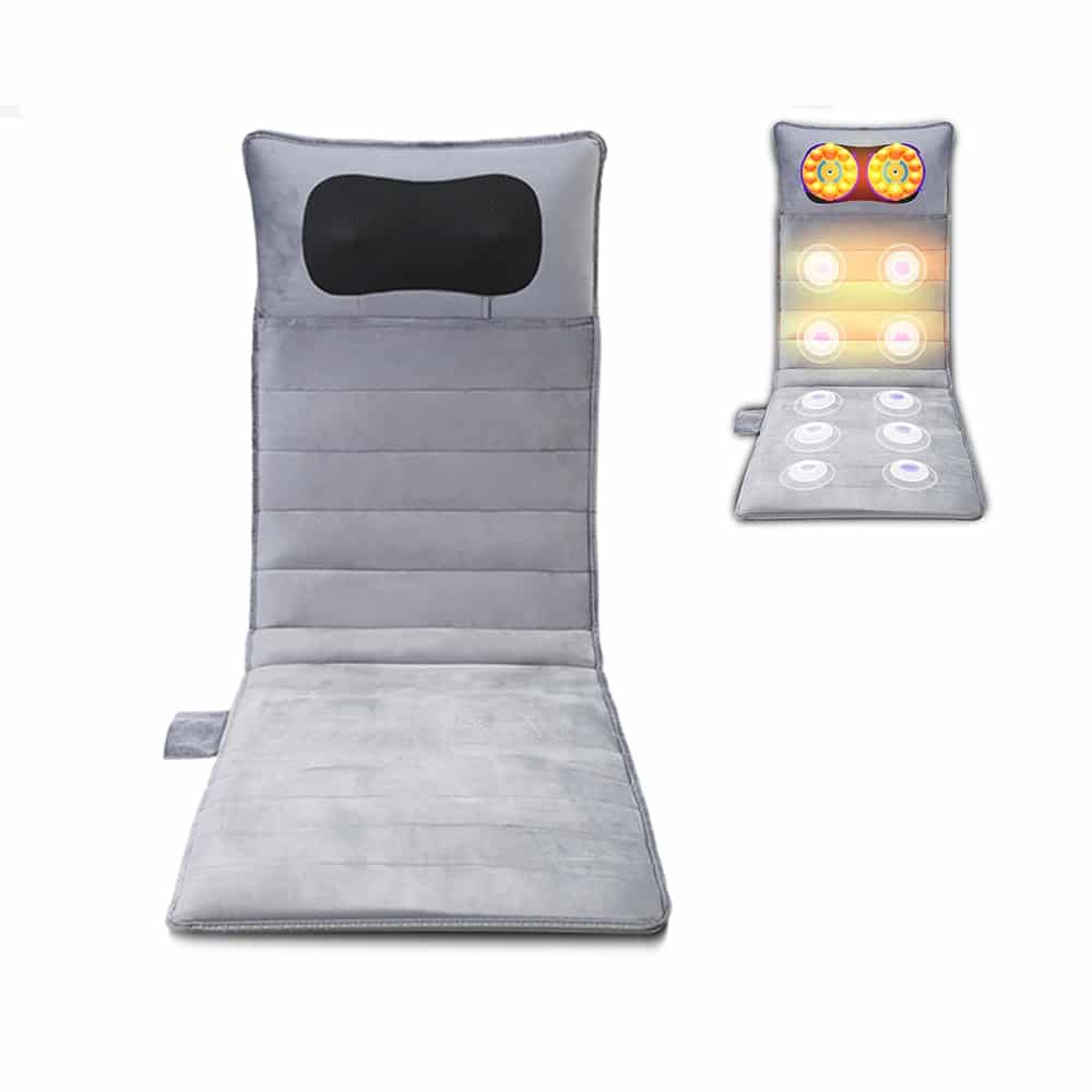 Massagematta med värmefunktion nacke rygg ländrygg ben