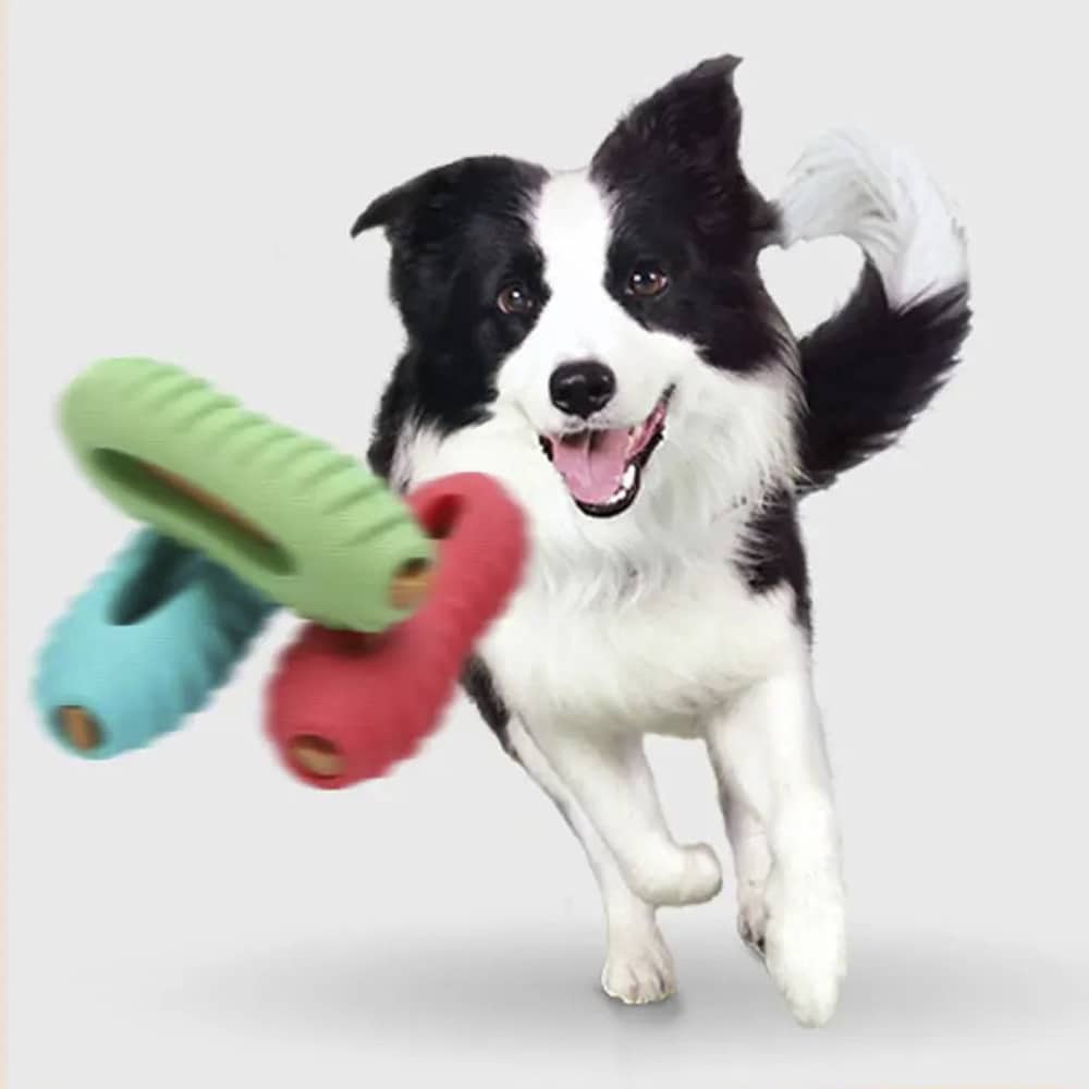 Hundleksak – Krokodilformad Tuggpinne för Tandrengöring