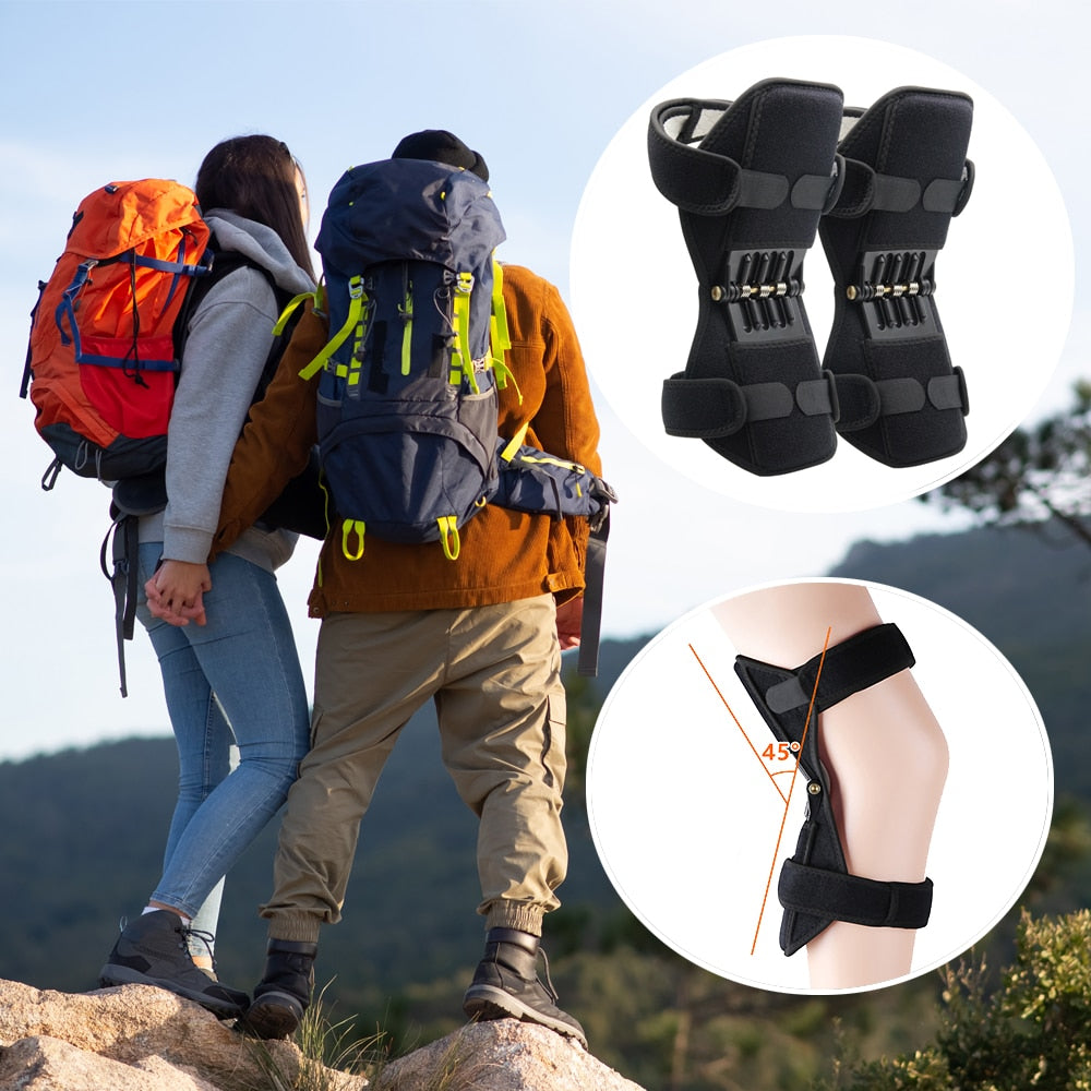 Knästöd - Justerbart med fjädrar för stöd - (set med 2 st)