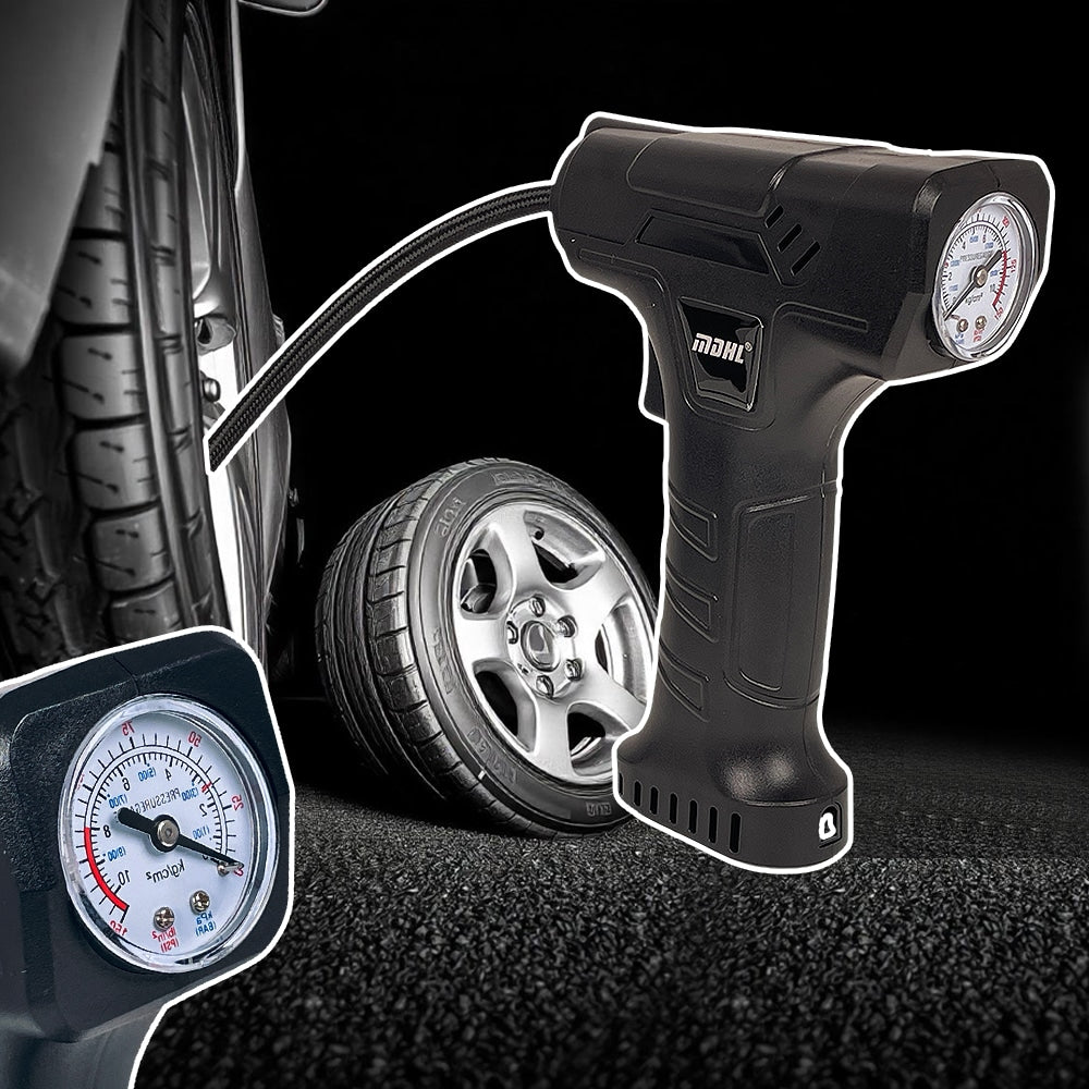 Luftkompressor med LED-ljus